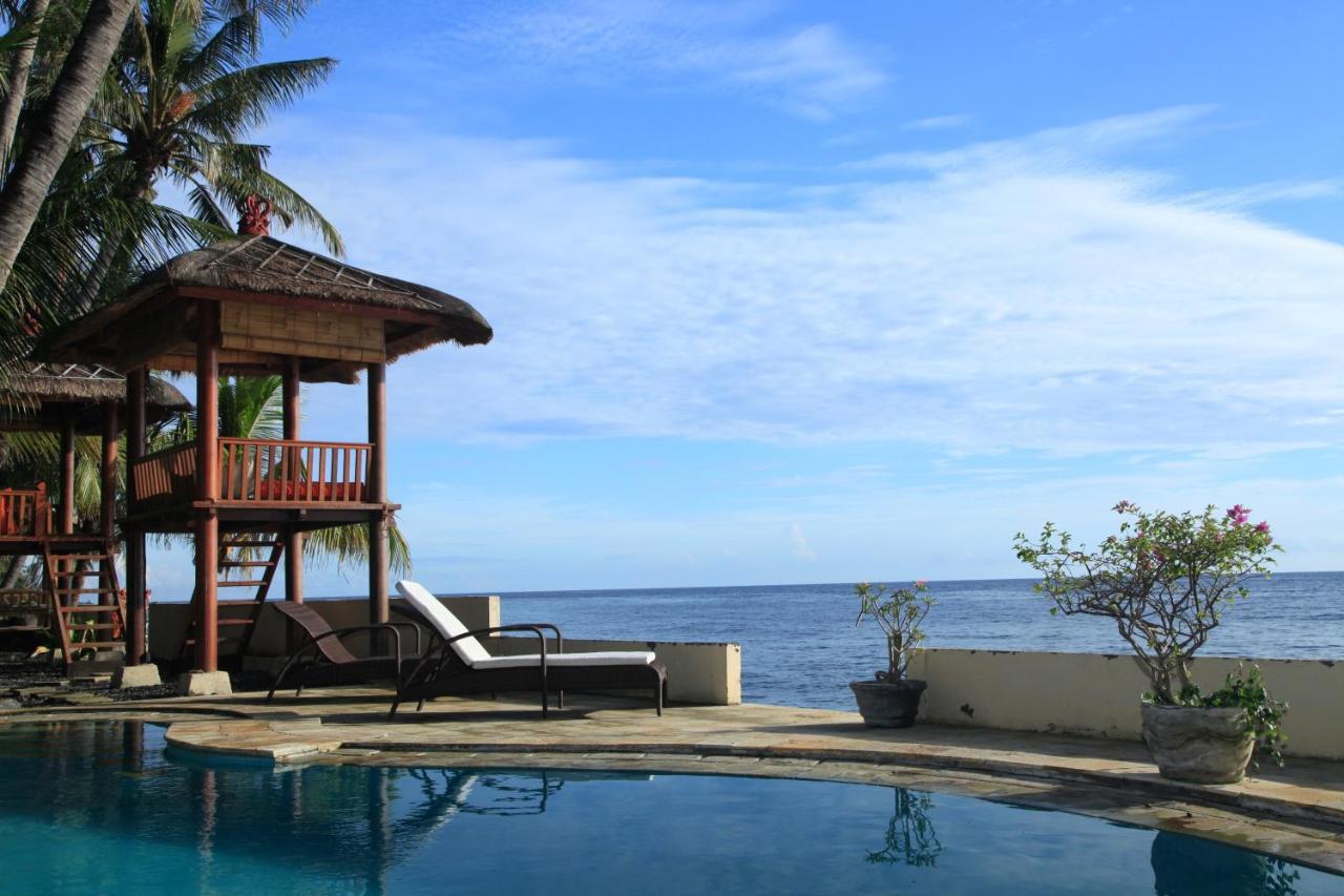 Relax Bali Dive & Spa Ocean Front Resort Tulamben Exterior foto